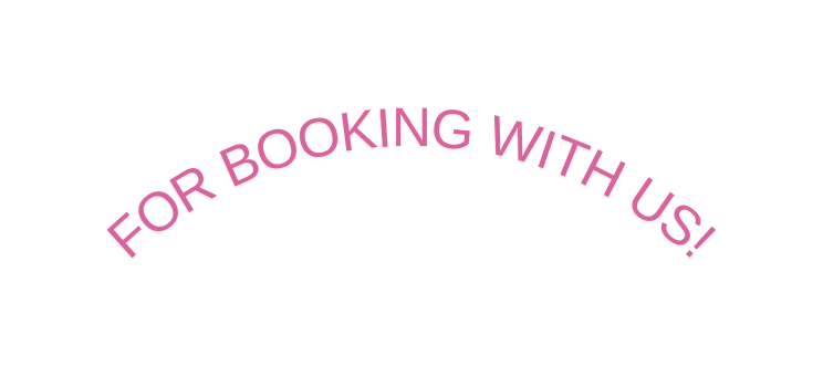 For booking with us